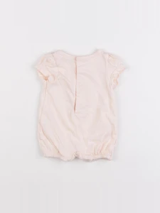 Tape à l'oeil - combinaison rose - 0 mois