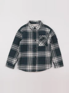 Vertbaudet - chemise vert - 8 ans