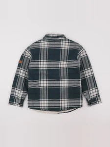 Vertbaudet - chemise vert - 8 ans