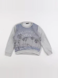 IKKS - sweat bleu - 8 ans