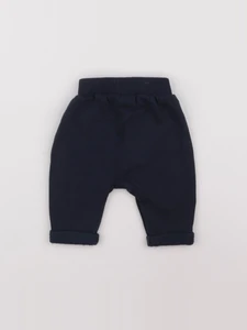 Tape à l'oeil - jogging doublé bleu - 3 mois