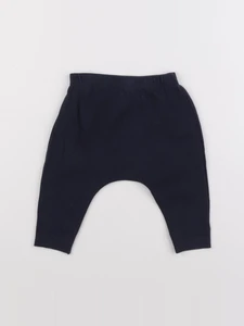 Petit Bateau - sarouel bleu - 6 mois