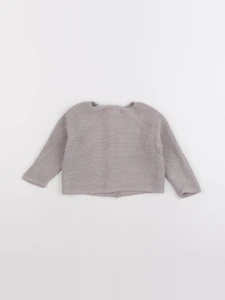 Zara - gilet marron - 3/6 mois