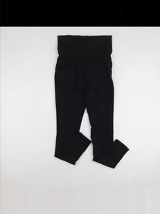 H&M - pantalon grossesse noir - m
