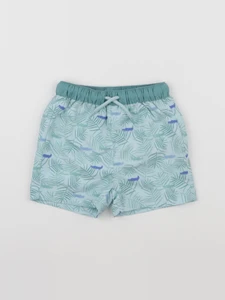 Vertbaudet - maillot de bain vert - 12 mois