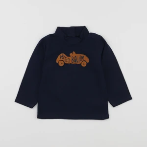 Vertbaudet - sous-pull bleu - 18 mois