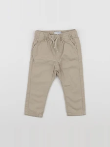 Vertbaudet - pantalon beige - 6 mois