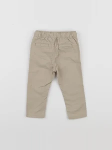 Vertbaudet - pantalon beige - 6 mois