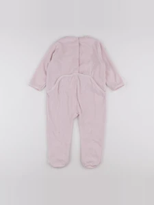 Vertbaudet - pyjama velours rose - 2 ans