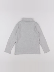 Vertbaudet - sous-pull gris - 8 ans