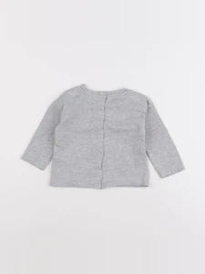 Vertbaudet - tee-shirt gris - 9 mois