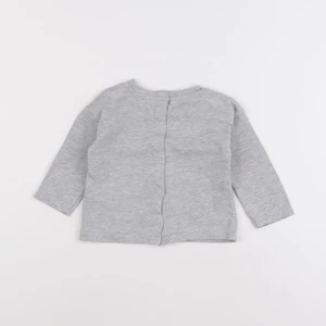 Vertbaudet - tee-shirt gris - 9 mois