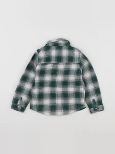 Vertbaudet - chemise blanc, vert - 36 mois