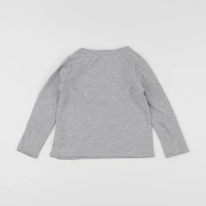 Vertbaudet - tee-shirt gris - 4 ans