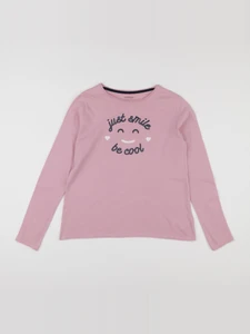 Vertbaudet - tee-shirt rose - 12 ans