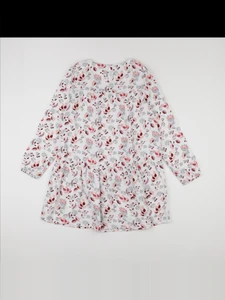 Vertbaudet - robe blanc, rose - 12 ans