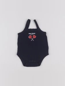 Vertbaudet - body bleu - 3 mois