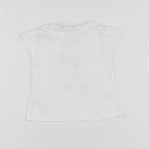 Vertbaudet - tee-shirt blanc - 9 mois