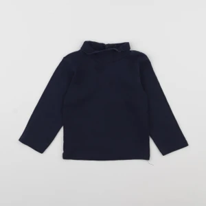 Vertbaudet - sous-pull bleu - 2 ans