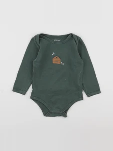 Vertbaudet - body vert - 24 mois
