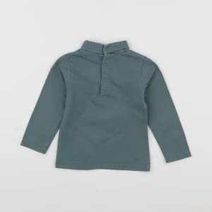 Vertbaudet - sous-pull vert - 12 mois