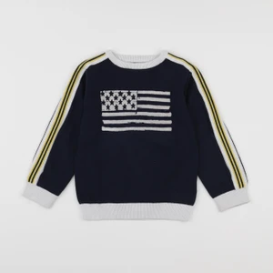 Vertbaudet - pull bleu - 5 ans