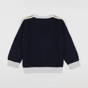 Vertbaudet - pull bleu - 5 ans
