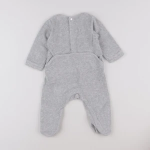 Jacadi - pyjama velours gris - 6 mois