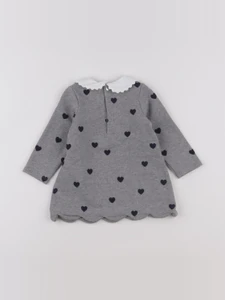 Jacadi - robe gris - 12 mois