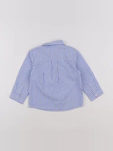 Jacadi - chemise blanc, bleu - 36 mois