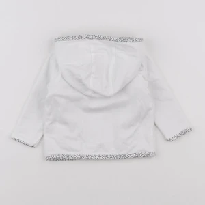 Noppies - sweat réversible blanc - 1/3 mois
