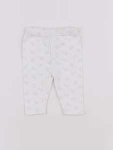 Boutchou - legging blanc - 0 mois