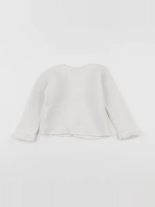 Cyrillus - gilet blanc - 18 mois