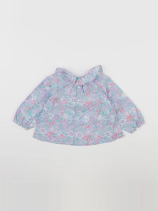 Jacadi - blouse liberty bleu - 18 mois