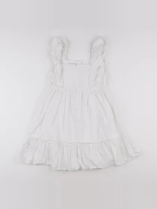 Vertbaudet - robe blanc - 9 ans