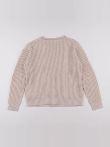Vertbaudet - gilet rose, or - 12 ans