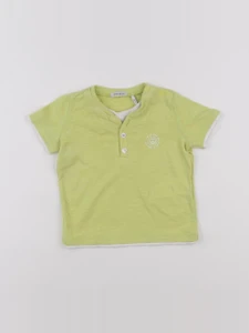 IKKS - tee-shirt jaune - 12 mois