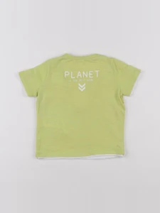 IKKS - tee-shirt jaune - 12 mois