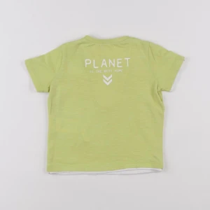 IKKS - tee-shirt jaune - 12 mois