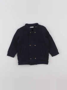 IKKS - sweat bleu - 12 mois