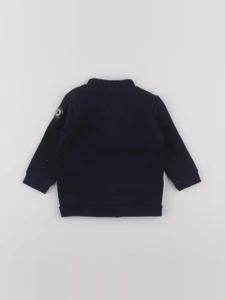 IKKS - sweat bleu - 12 mois