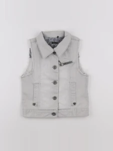 IKKS - gilet gris - 8 ans