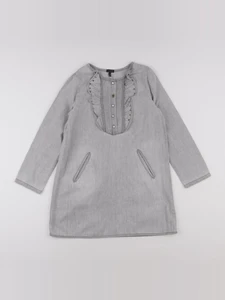 IKKS - robe gris - 10 ans