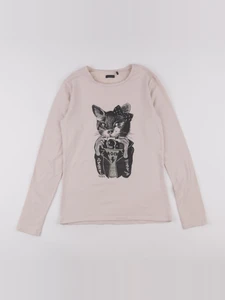 IKKS - tee-shirt beige - 12 ans