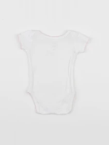 Carrément Beau - body blanc - 1 mois