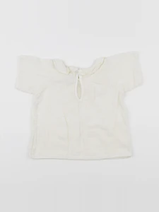 Petit Bateau - blouse beige - 12 mois