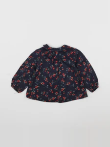 Carrément Beau - blouse bleu - 6 mois