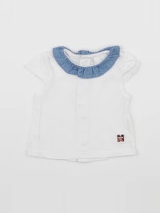 Carrément Beau - tee-shirt blanc - 3 mois