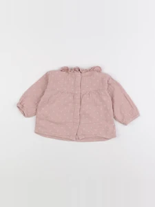Vertbaudet - blouse rose - 6 mois