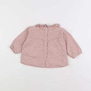 Vertbaudet - blouse rose - 6 mois